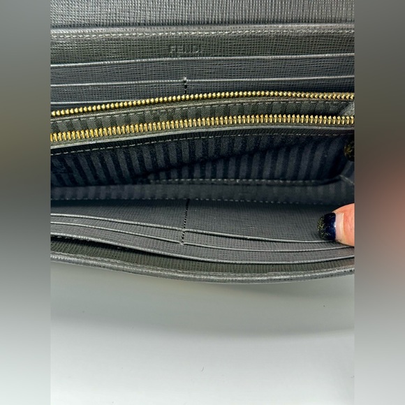 Fendi 2 Jours Leather Long Wallet - Picture 9 of 16
